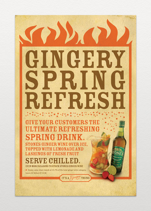 Stone's Original: Ginger Wine Advert